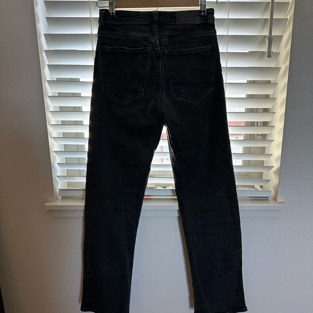Madewell Women's Straight Leg Jeans - Black
